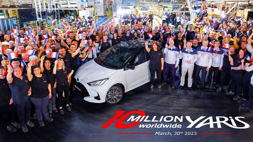 Toyota, 10 Milyonuncu Yaris Modelini Üretti