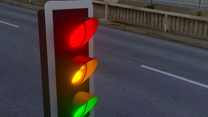Fransa'da Yayalar İçin Trafik Lambalarına Yeni Işık Eklendi