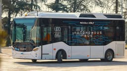 Otonom Elektrikli Otobüs Sürüş Testlerini Başarıyla Geçti