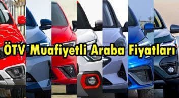 Ötv’siz Araba Nasıl Alınır? Ötv Muafiyetli Araba Fiyatları