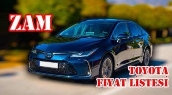 Toyota Temmuz 2023 Fiyat Listesi Açıklandı