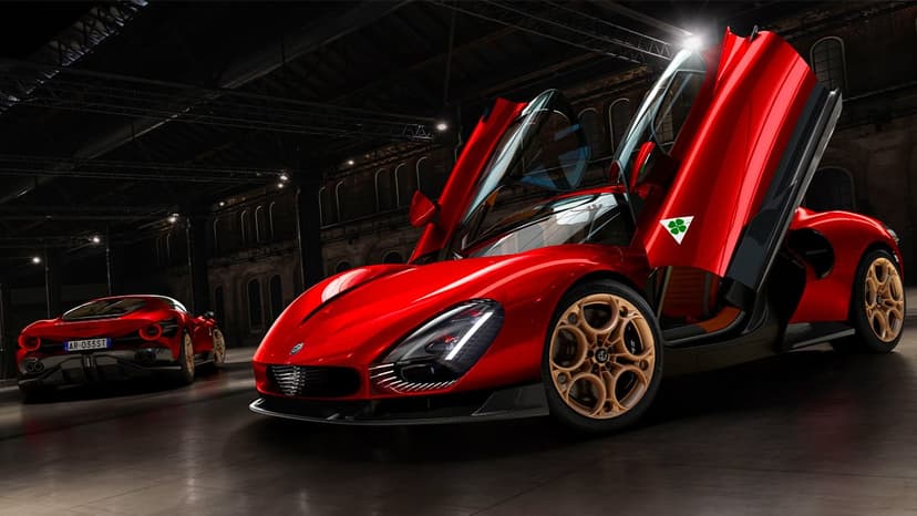 Alfa Romeo'nun Yeni Süper Otomobili 33 Stradale'nin Tüm Modelleri Satıldı!