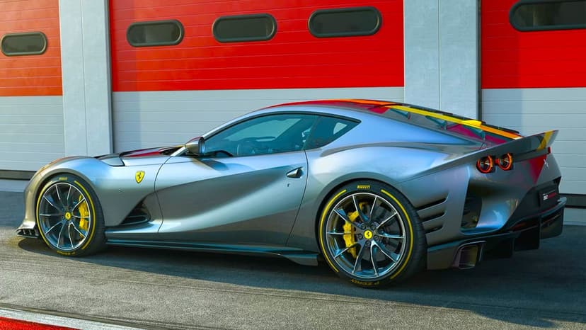 830 Beygirlik Özel Tasarım Ferrari 812 Competizione Tanıtıldı