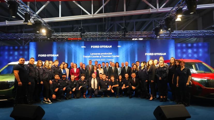 Ford Otosan, Yeni Nesil Courier'nin Seri Üretimine Başlıyor