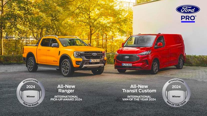Ford Transit Custom, 2024 Uluslararası Yılın Ticari Aracı Seçildi