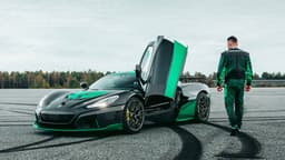 Rimac Nevera, Geri Hızda Guinness Dünya Rekoru Kırdı