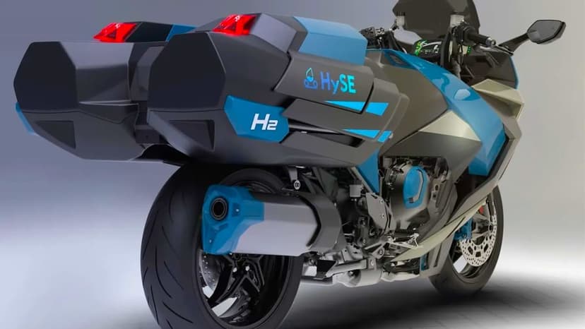Kawasaki'nin Hidrojen Motorlu Motosiklet Prototipi
