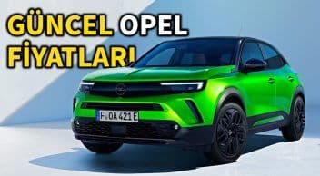 Opel Aralık 2023 Fiyat Listesi: Türkiye’de Satılan Opel Modelleri