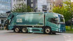 Volvo'nun Elektrikli Çöp Kamyonu Fm Low Entry Tanıtıldı!
