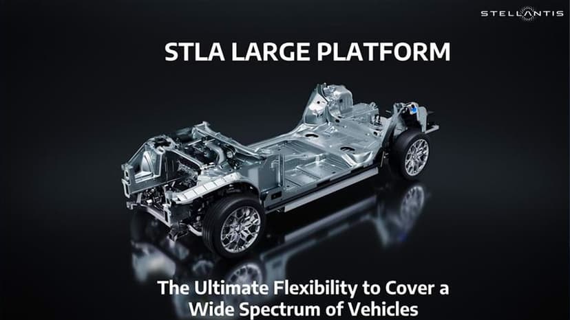 Stla Large Platformu'yla Elektrikli Araçlarının Menzili 800 Km'ye Çıkacak