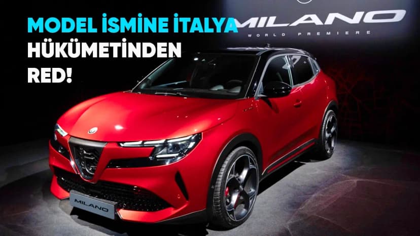 Alfa Romeo Hükümet Baskısı Sebebiyle Model Adını Değiştirdi!