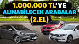 Video: 1 Milyon Tl'ye Alınabilecek 2. El Arabalar