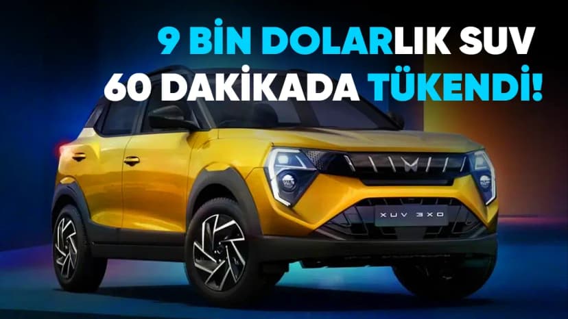 9 Bin Dolarlık Suv 60 Dakikada Tükendi!
