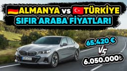 Video: Almanya Vs Türkiye Sıfır Araba Fiyatları Karşılaştırması