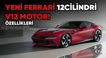 Ferrari 12Cilindri Yeni V12 Motorlu Süper Otomobil