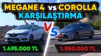 Video: Renault Megane 4 Vs Toyota Corolla Araba Karşılaştırması