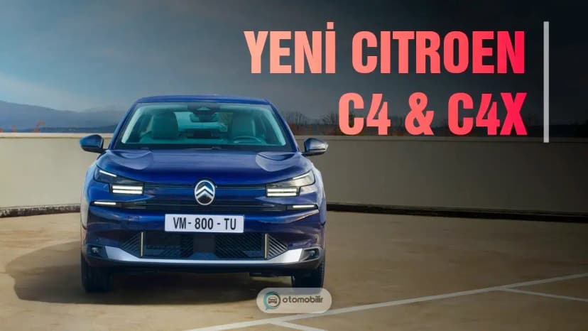 Yeni Citroen C4 ve C4 X Tanıtıldı!