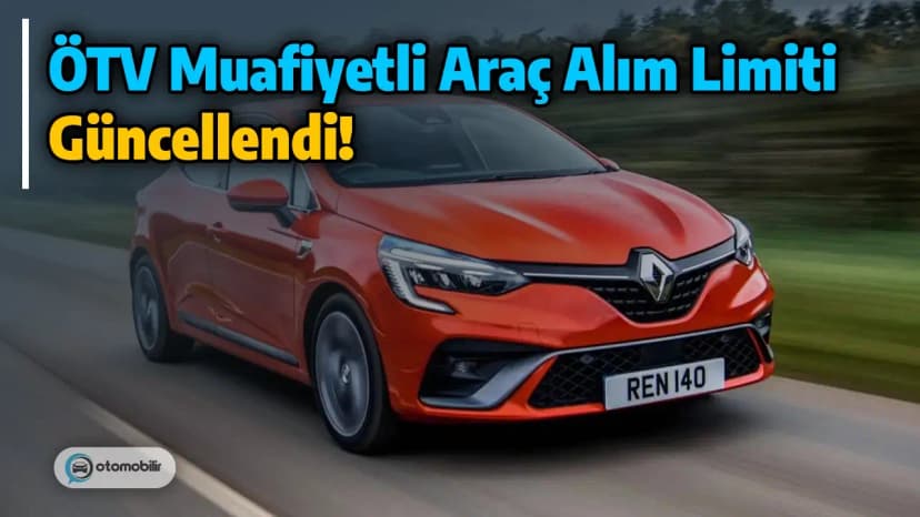 2025 Engelli (Ötv'siz) Araç Limiti Güncellendi!