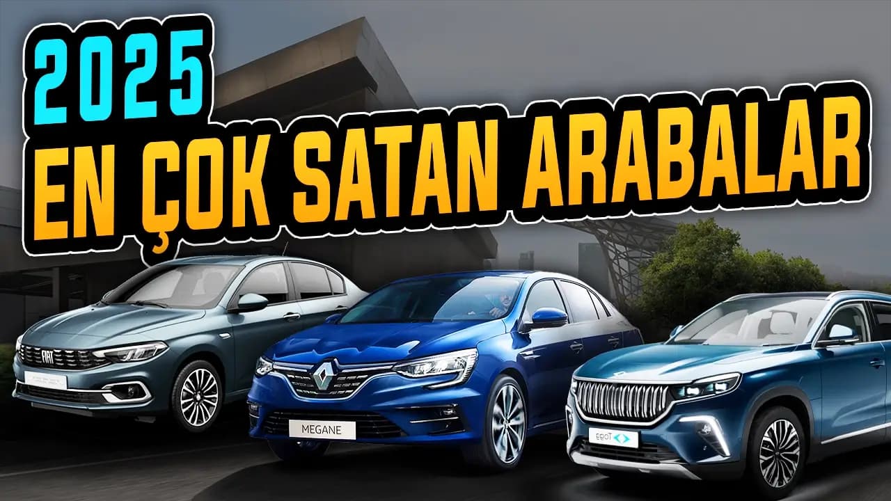 Türkiye Otomotiv Pazarı Ocak 2025 Verileri: En Çok Satan Arabalar