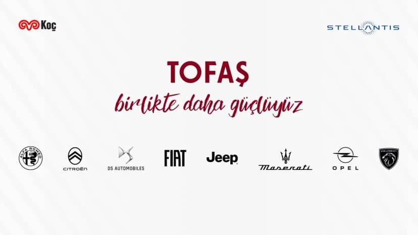 Tofaş'ta Üst Yönetimde Yeni Dönem: Stellantis Markaları İçin Yeni Yapılanma!