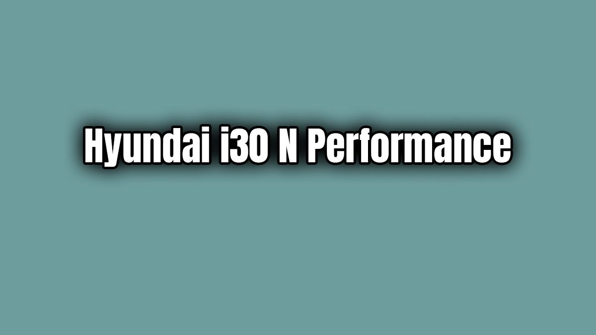 2019 Hyundai I30 N Performance 2.0 T-Gdi Özellikleri