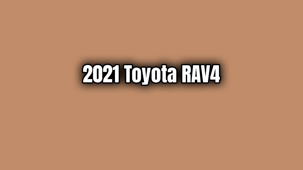 2021 Toyota Rav4