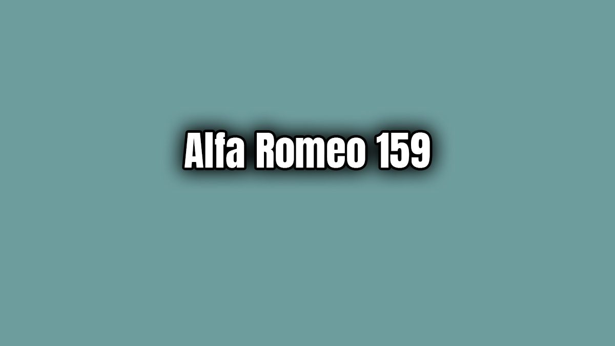 Alfa Romeo 159 1.9 Jtd Özellikleri