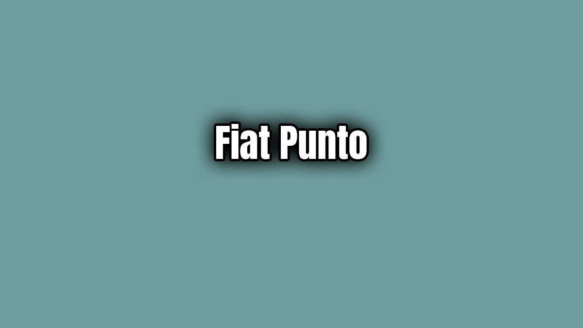 Fiat Punto 1.3 Multijet Özellikleri