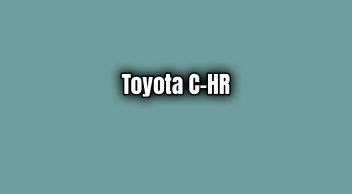 2020 Toyota C-Hr Özellikleri