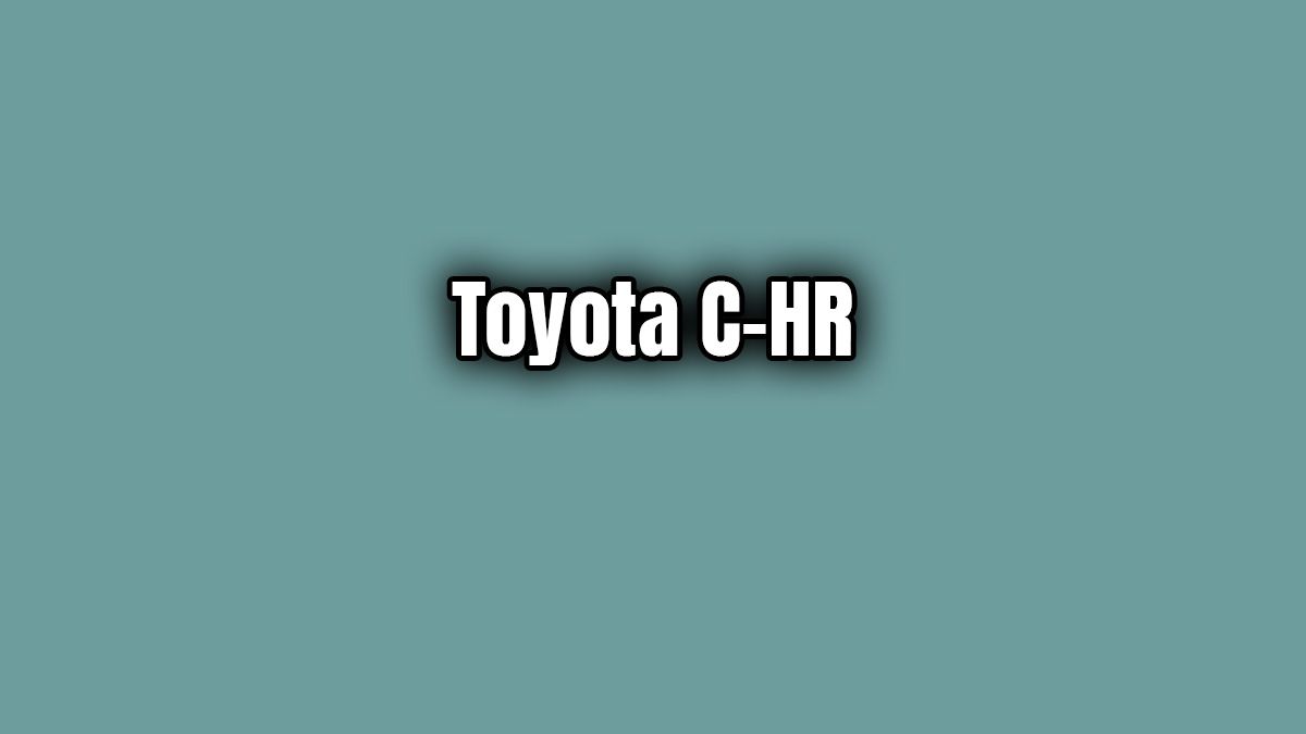 2020 Toyota C-Hr Özellikleri