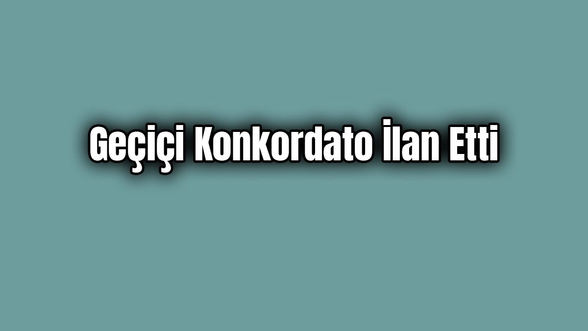 Temsa Geçiçi Konkordato İlan Etti