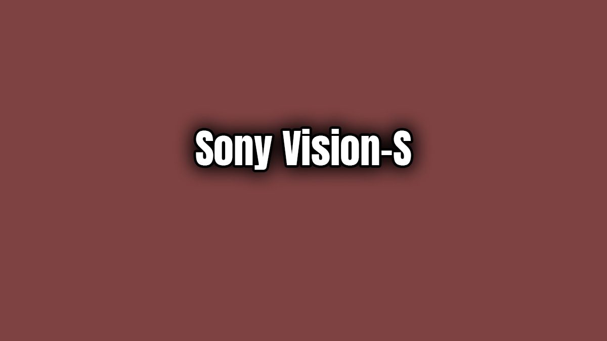 Konsept Otomobil Sony Vision-S Özellikleri