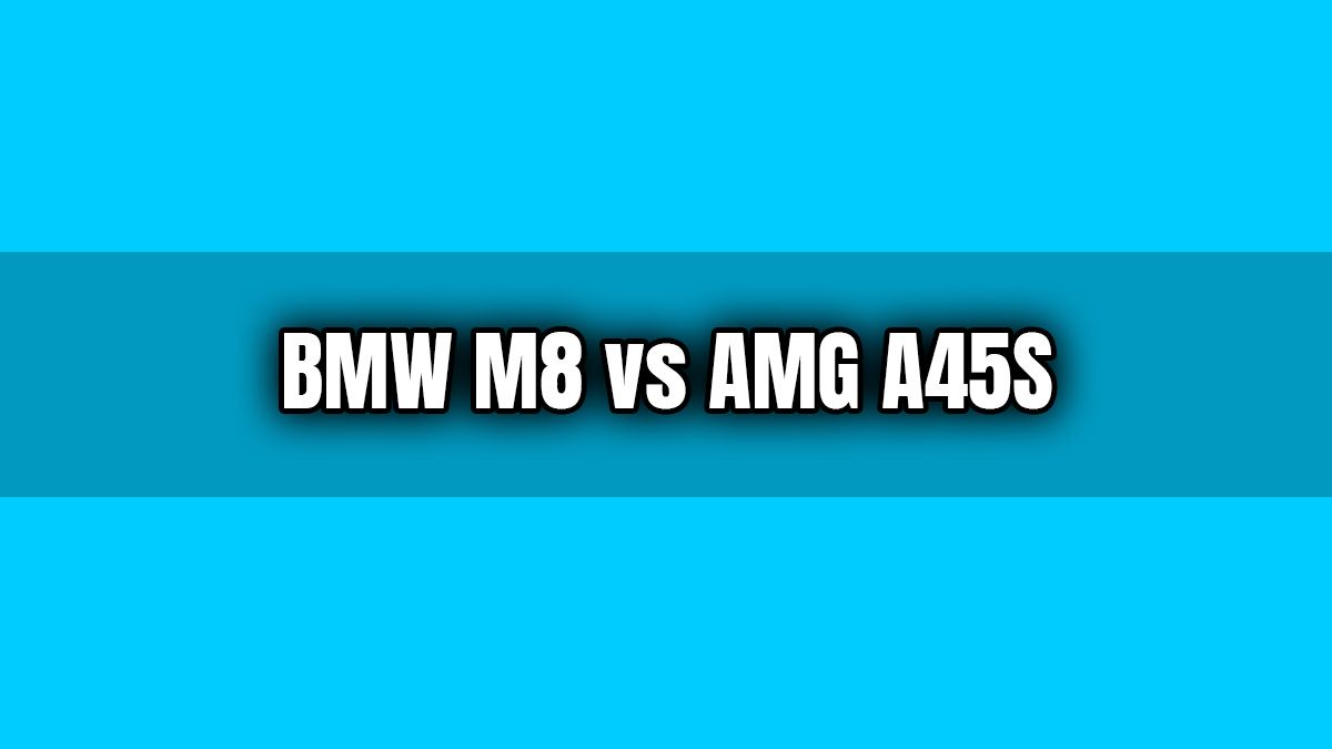 Bmw M8 Vs Amg A45S Drag Yarışı Hangisi Geçer?