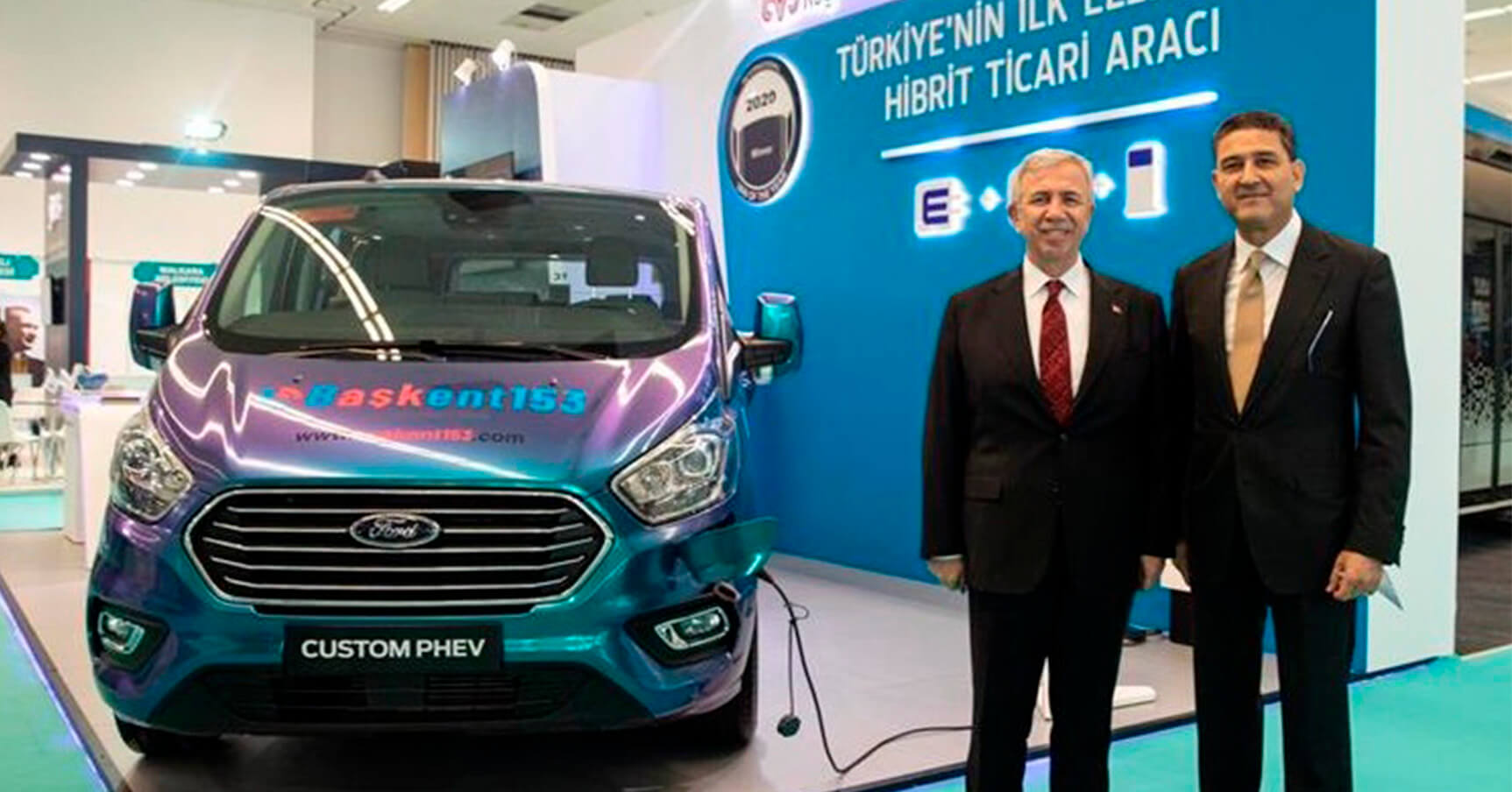 Ford Custom PHEV Türkiye’nin İlk Hibrit Ticari Aracı