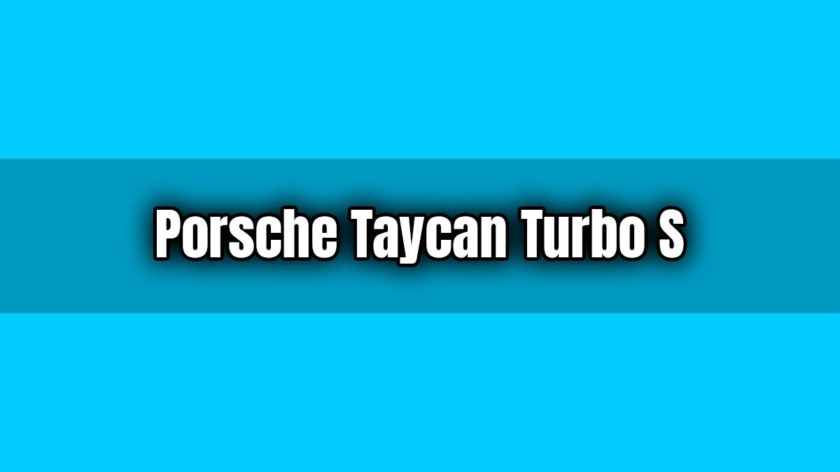 Porsche Taycan Turbo S 2020 Özellikleri ve Geyik Testi