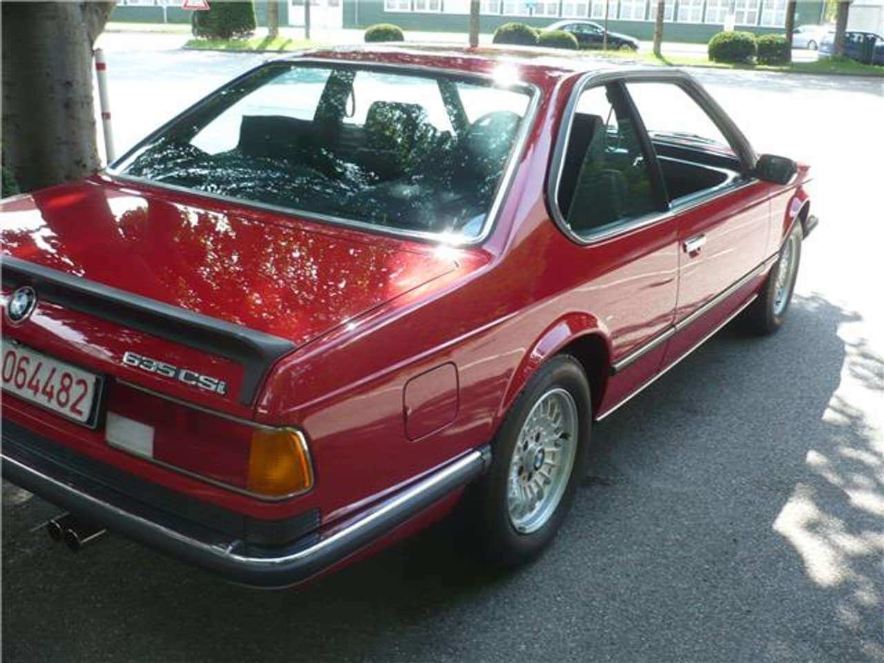 1985 Model BMW 635 CSi Sadece 428 Km Kullanılmış