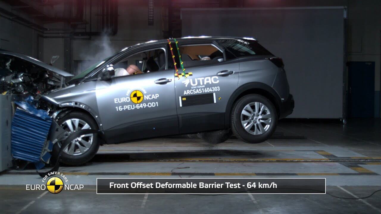 2016 Peugeot 3008 Çarpışma Testi Yayınlandı
