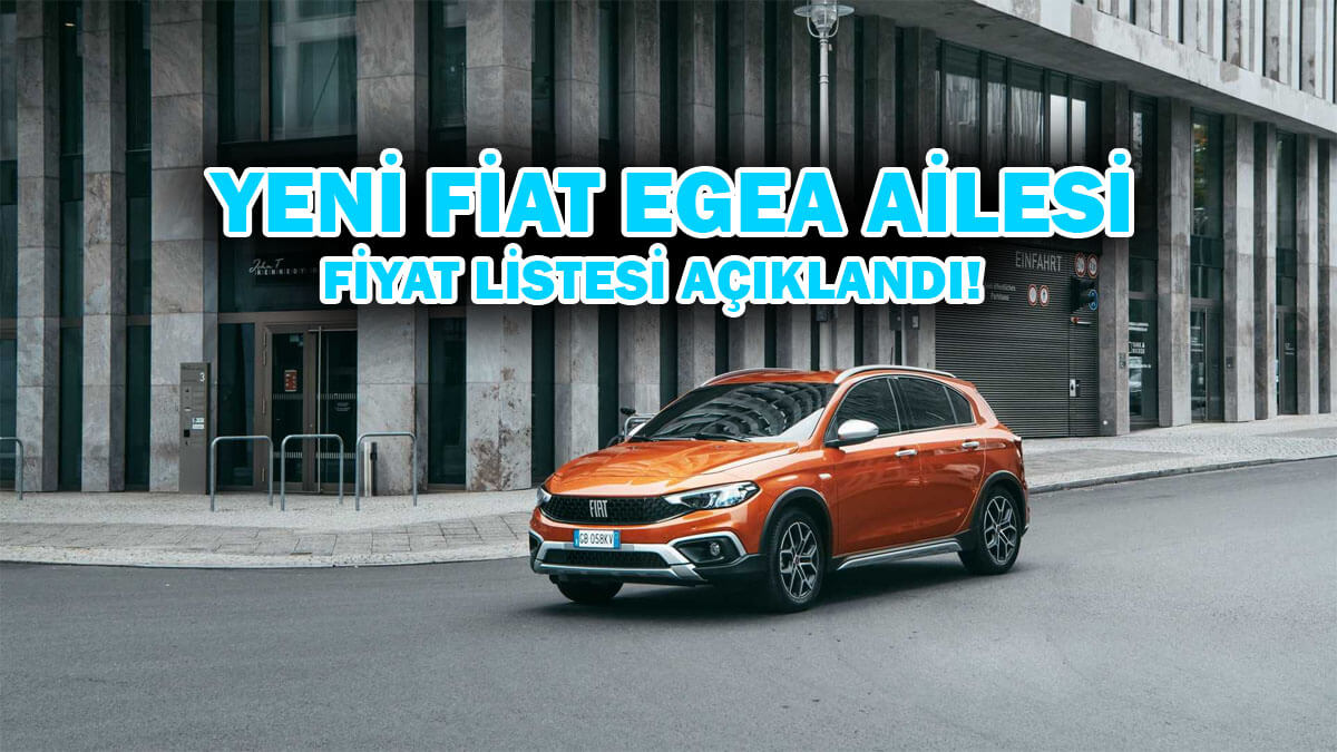 Fiat Egea Cross Fiyat Listesi !