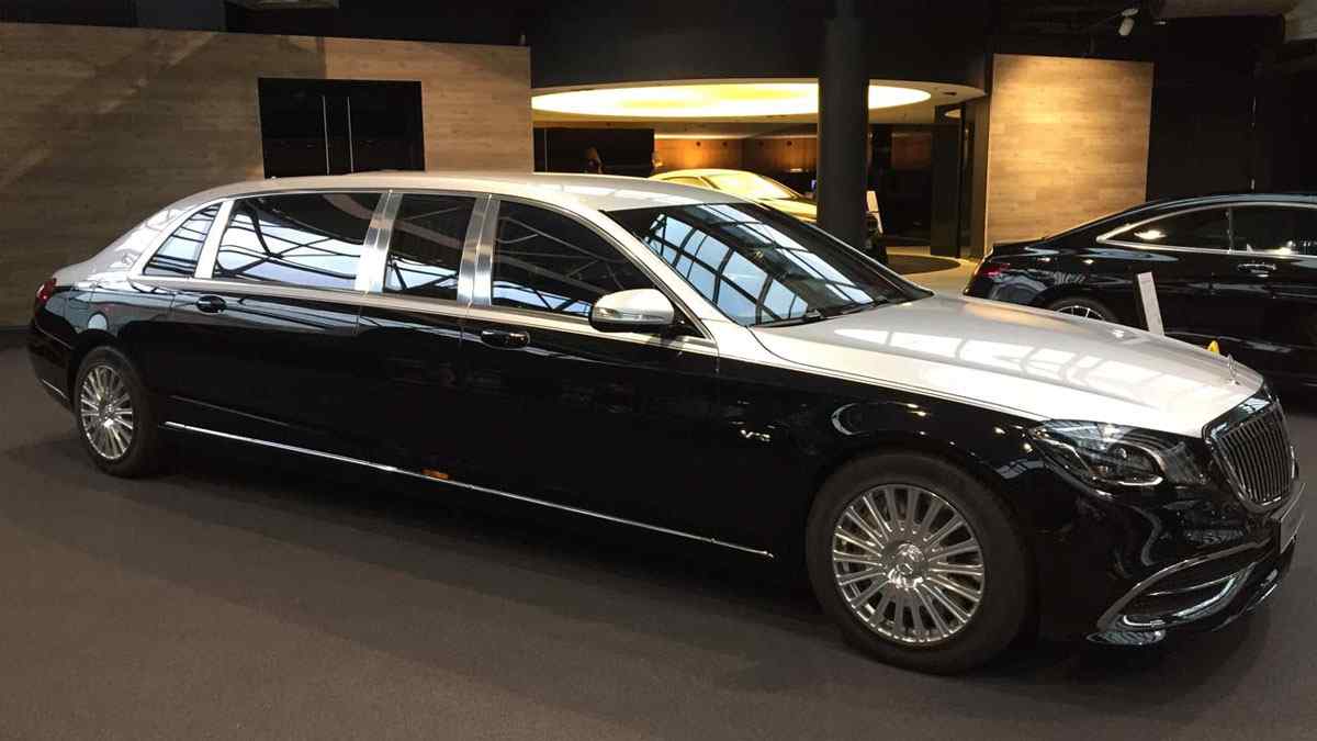 Türkiye'deki En Pahalı 20 Otomobil 20 2020 Mercedes-Maybach S650 Pullman