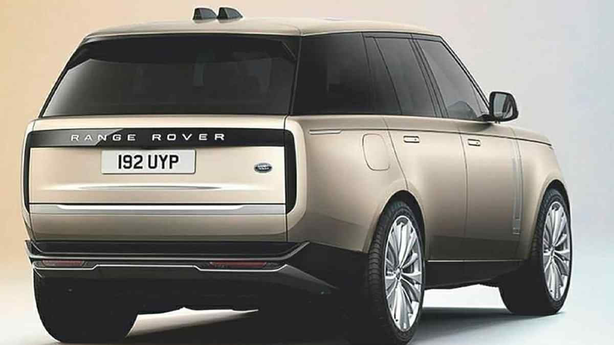 Yeni 2022 Range Rover Tanıtım Öncesi Görüntüleri Sızdırıldı 3 Yeni 2022 Range Rover Tanıtım Öncesi Görüntüleri Sızdırıldı