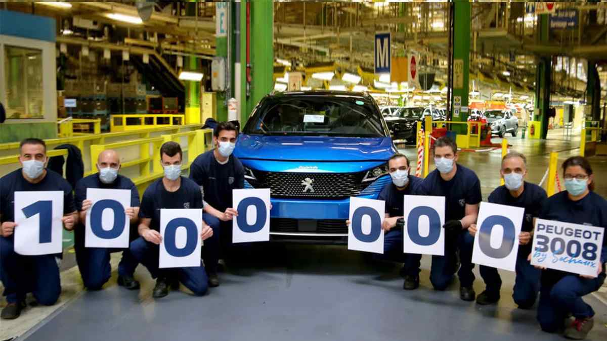 Peugeot SUV 3008'in üretimi 5 yılda 1 milyona ulaştı