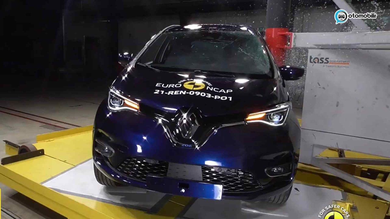 Yeni Renault Zoe Çarpışma Testi 1 Yeni Renault Zoe Çarpışma Testi