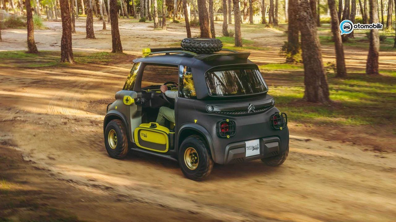 Citroen My Ami Buggy Concept Tasarımıyla Öne Çıkıyor 7 Citroen My Ami Buggy Concept