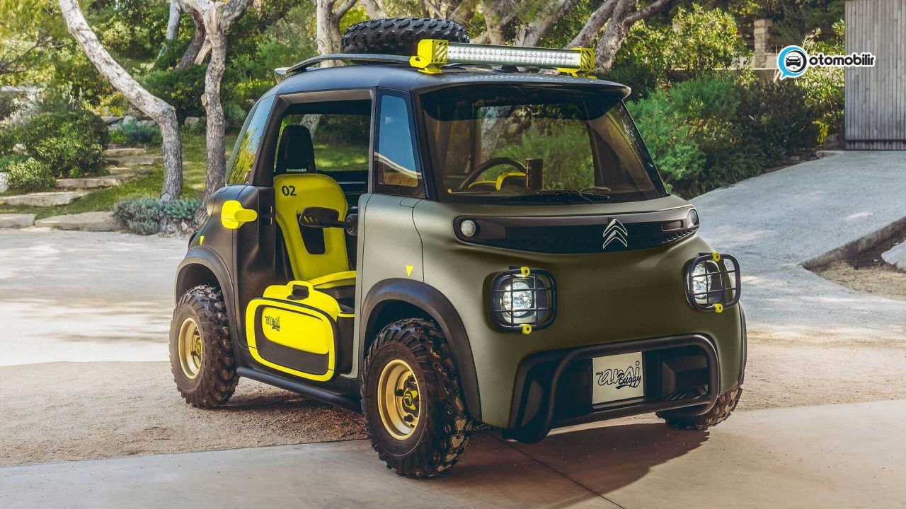 Citroen My Ami Buggy Concept Tasarımıyla Öne Çıkıyor 1 Citroen My Ami Buggy Concept Tasarımıyla Öne Çıkıyor