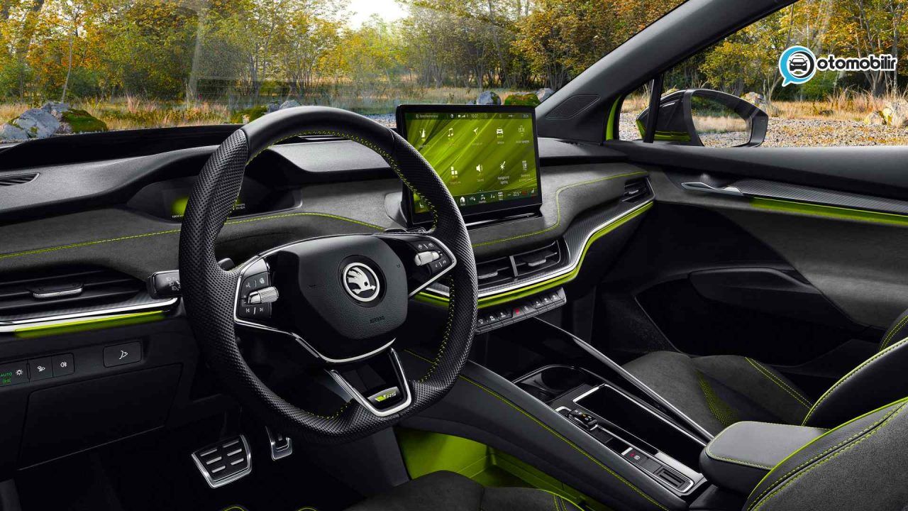 Skoda Enyaq Coupe Iv Tanıtıldı: Rs Versiyonuyla Geldi 7 Skoda Enyaq Coupe iV