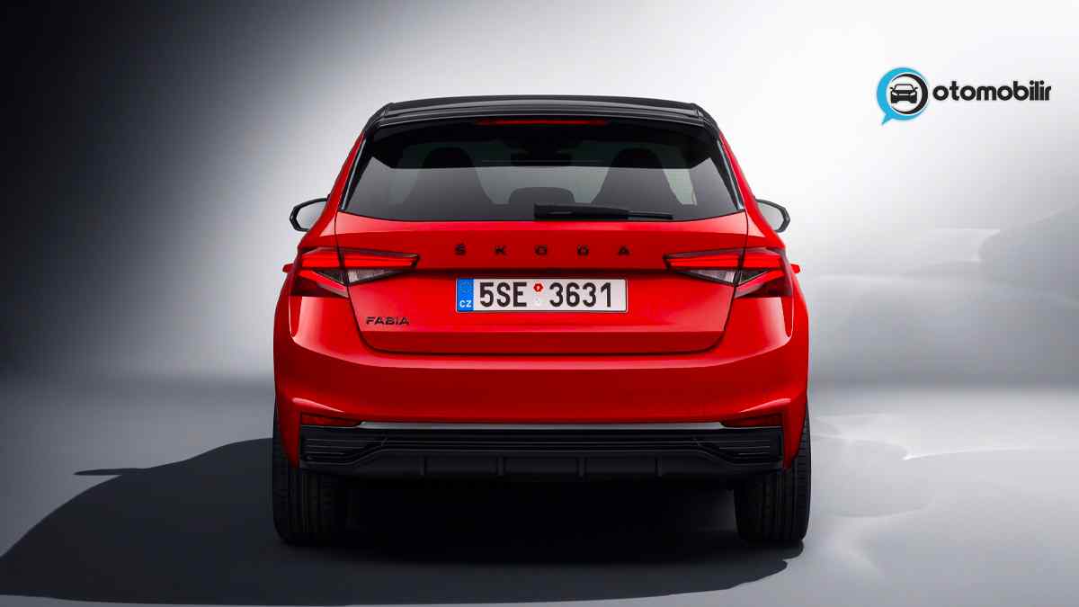 2022 Skoda Fabia Monte Carlo Özellikleri Açıklandı 3 2022 Skoda Fabia Monte Carlo Arka Görünüm