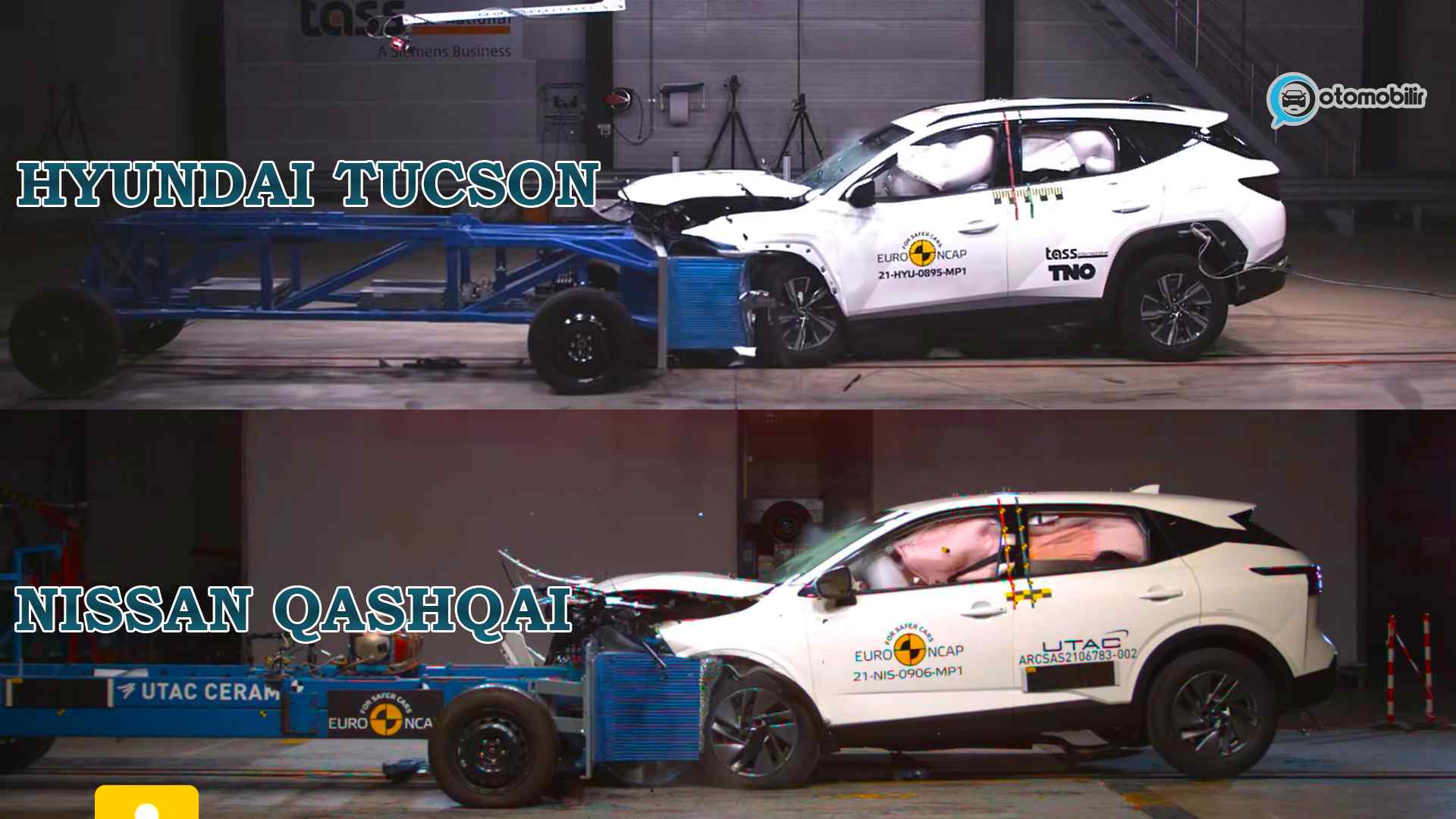 Yeni Tucson ve Yeni Qashqai Euro NCAP Çarpışma Testi Sonuçları