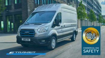 Türkiye’de Üretilen Elektrikli Ford E-Transit’e Euro Ncap’ten Altın Ödül