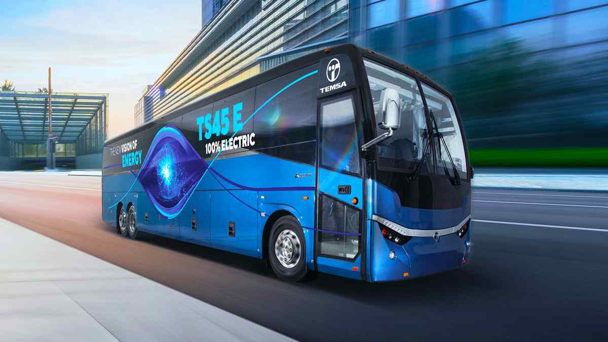 Temsa Elektrikli Otobüsü TS45E'i Tanıttı