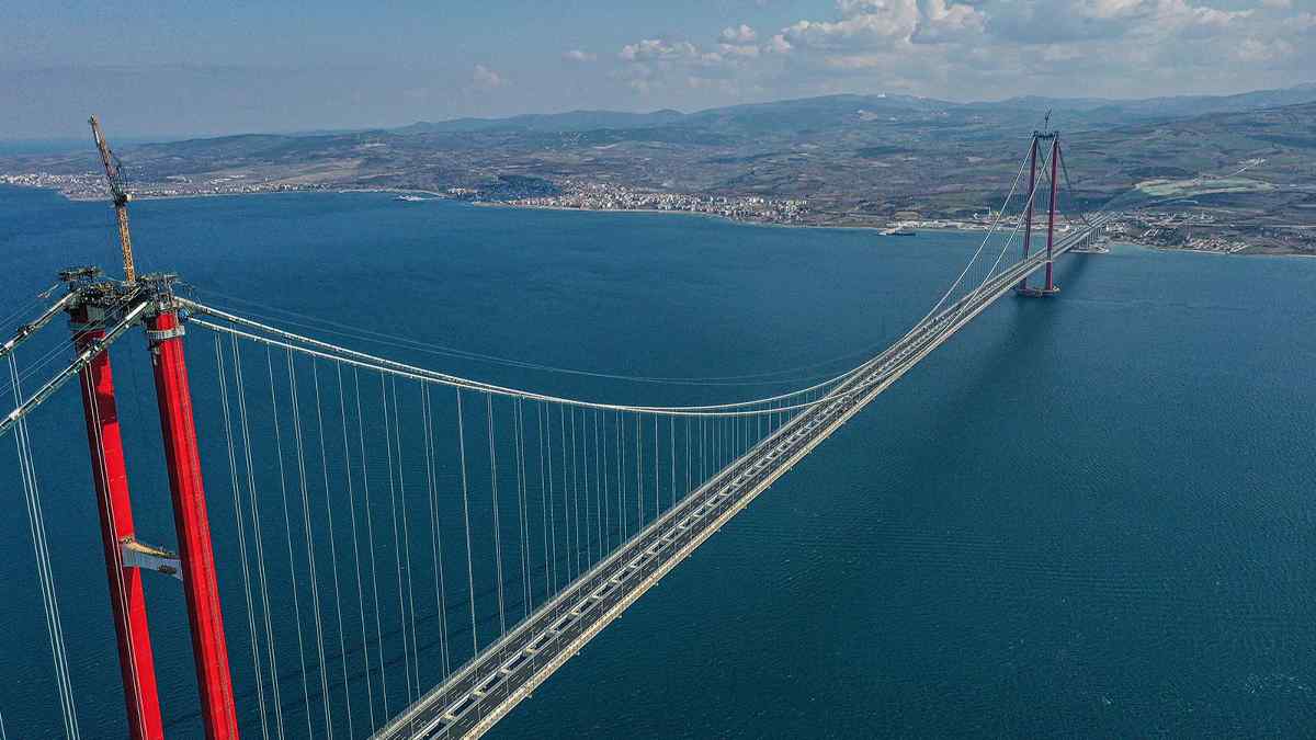 Dünyanın En Uzun Orta Açıklıklı Köprüsü Açıldı: 1915 Çanakkale Köprüsü 4 1915 Çanakkale Köprüsü Geçiş Ücreti